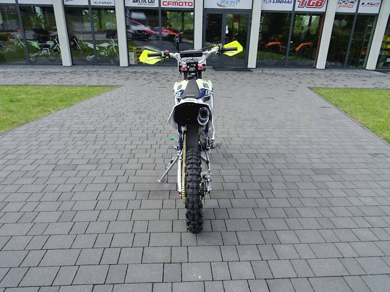 CROSS ASIX DT 140CC E-START 19/16 • Kolor: Niebiesko/limonkowy