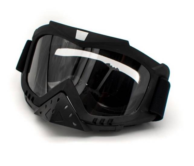 GOGLE ENDURO CZARNY MAT