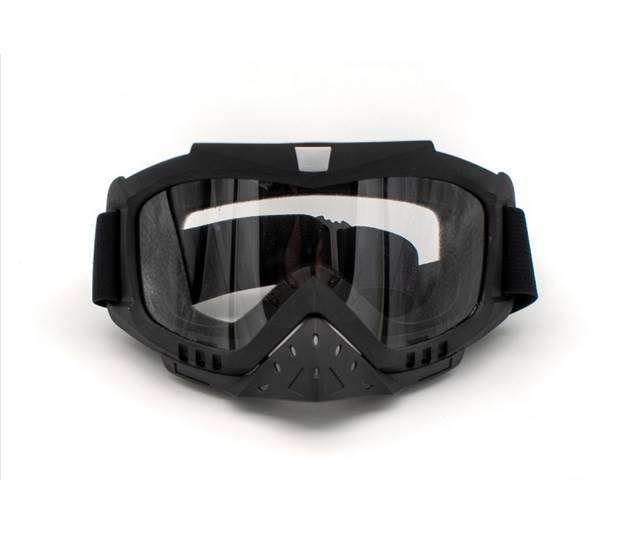 GOGLE ENDURO CZARNY MAT