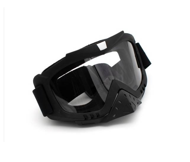 GOGLE ENDURO CZARNY MAT