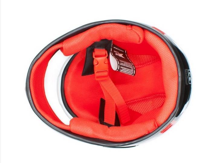 KASK DZIECIĘCY PEŁNY 501 CZERWONY • Rozmiar: L
