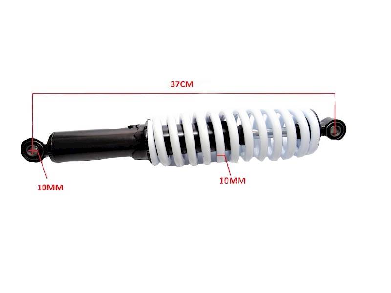 AMORTYZATOR TYŁ QUAD ATV 37CM 10FI SPR.10MM