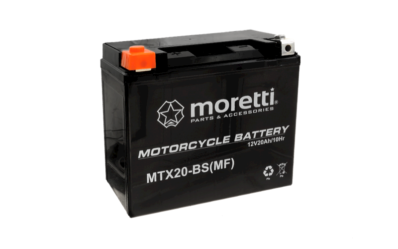 AKUMULATOR ŻELOWY AGM MTX20-BS MORETTI
