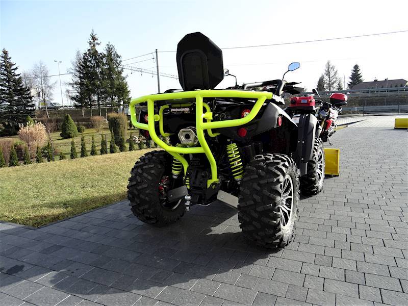 BUMPER ALUMINIOWY TYŁ TGB 1000LT -SELEDYN