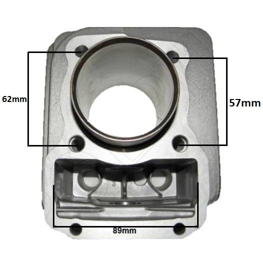 CYLINDER LONCIN 125 56,4mm WYS. 69mm SWORZEŃ 15mm