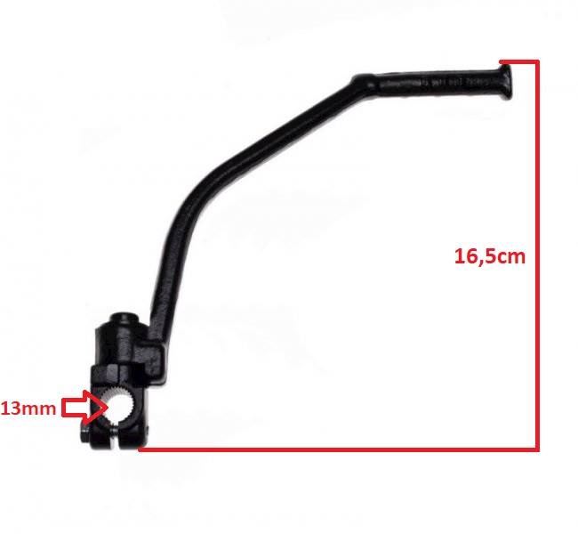 DŹWIGNIA ROZRUSZNIKA KOPKA ATV POD WAŁEK 13mm