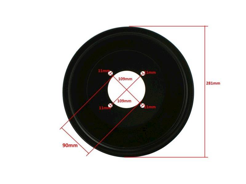 FELGA ATV 10" 4x110mm TYŁ ATV ATV HUAB