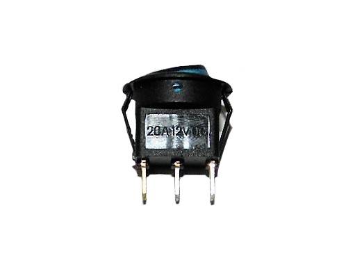 WŁĄCZNIK WYŁĄCZNIK 20A 12V DC NIEBIESKI  