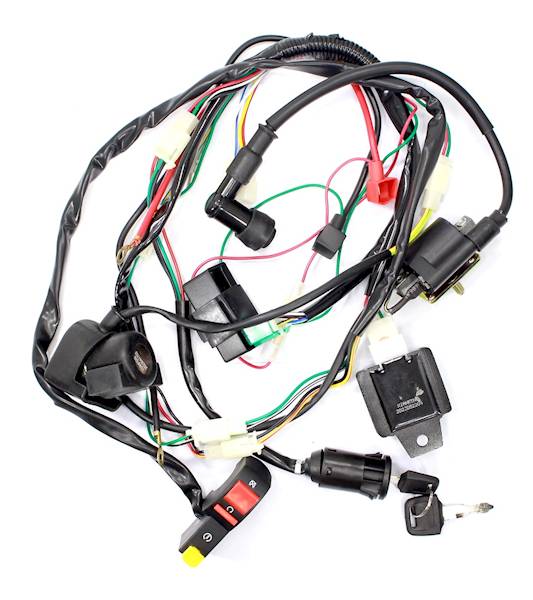 INSTALACJA ELEKTRYCZNA CROSS 125CC KOMPLETNA