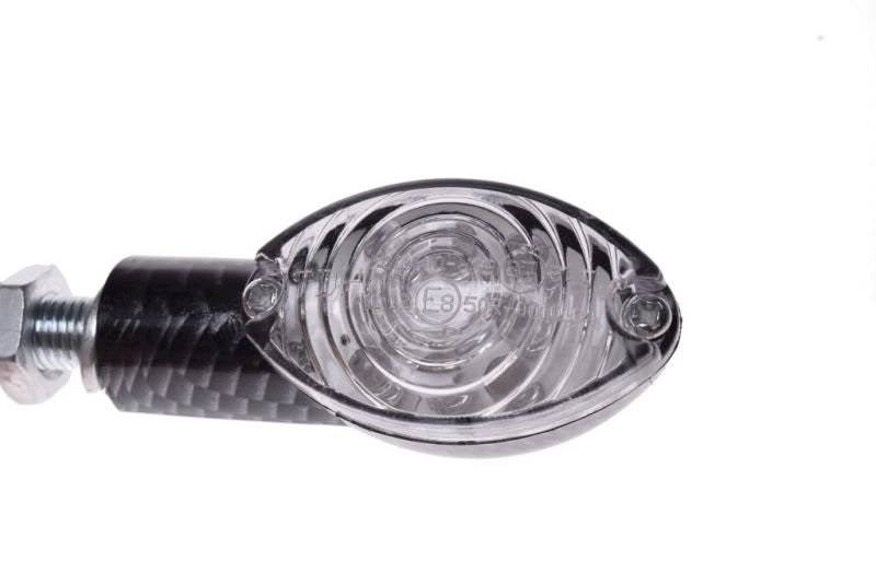 KIERUNKOWSKAZ LED CARBON BIAŁY KLOSZ KPL