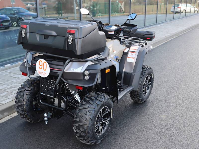 KUFER PLASTIKOWY Z OPARCIEM SHARK ATV 