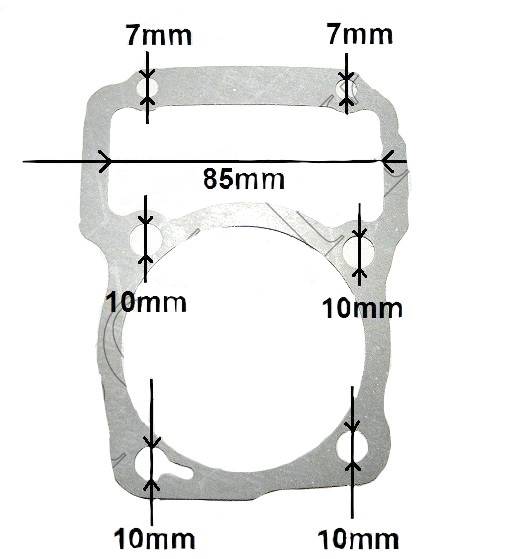USZCZELKA POD CYLINDER ATV SHINERAY 250STXE