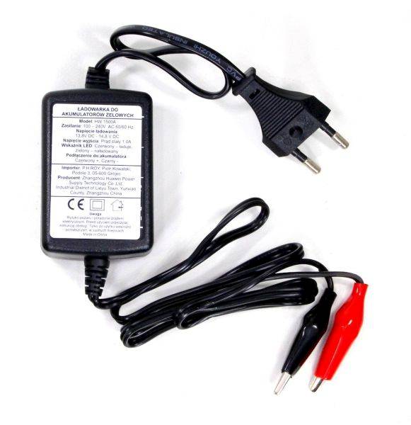 ŁADOWARKA 12V DC 12V 1.0 A