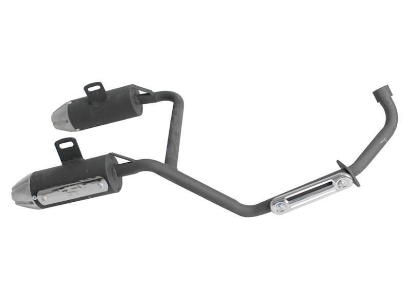 TŁUMIK/WYDECH PODWÓJNY ATV 110-125CC