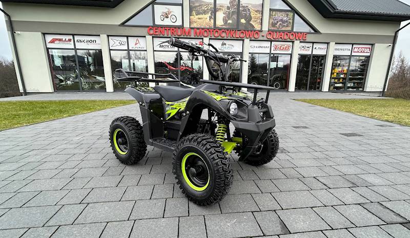 MINI QUAD XTR M9E/6 Elektryczny 1000W • Kolor: Zielony