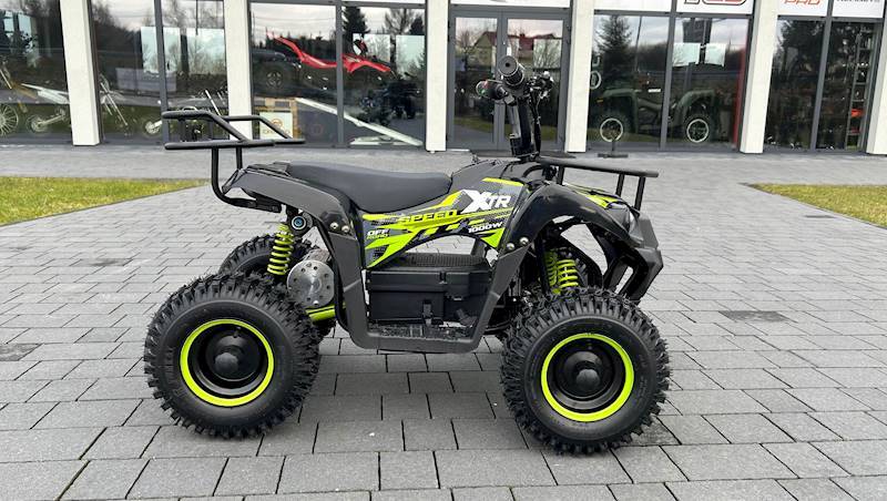MINI QUAD XTR M9E/6 Elektryczny 1000W • Kolor: Zielony