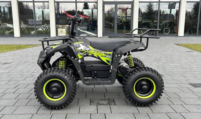 MINI QUAD XTR M9E/6 Elektryczny 1000W • Kolor: Zielony