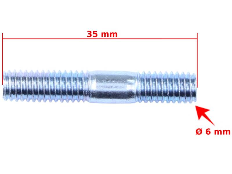 SZPILKA TŁUMIKA ATV 110-125CC KPL 