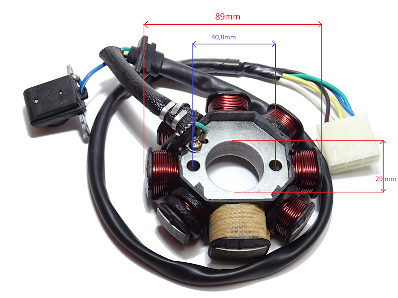 STATOR ISKROWY 8 CEWKOWY ATV 150-250CC