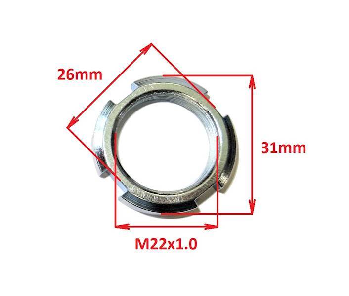 NAKRĘTKA SPRZĘGŁA ROZRUSZNIKA M22x1.0 ATV 150CC
