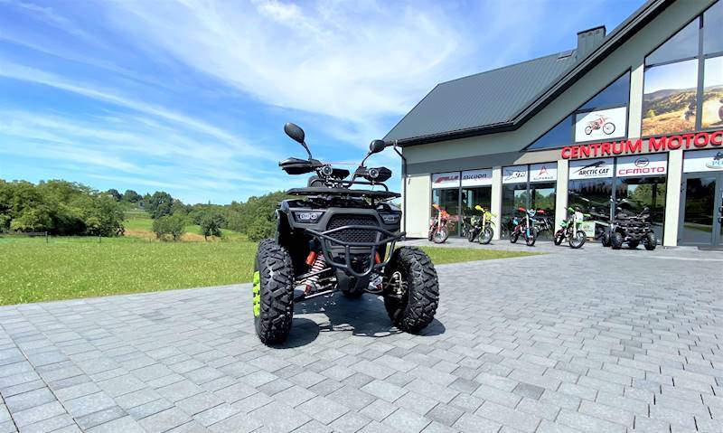 QUAD XTR 014/10 PRO 250 1+1 CZARNO-LIMONKOWY