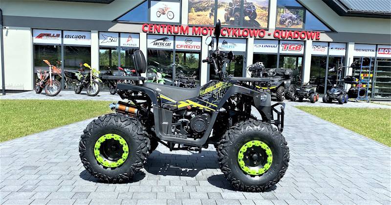 QUAD XTR 014/10 PRO 250 1+1 CZARNO-LIMONKOWY