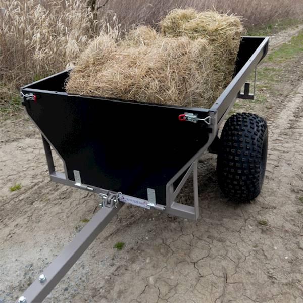 PRZYCZEPA SHARK ATV TRAILER WOOD 550 BLACK