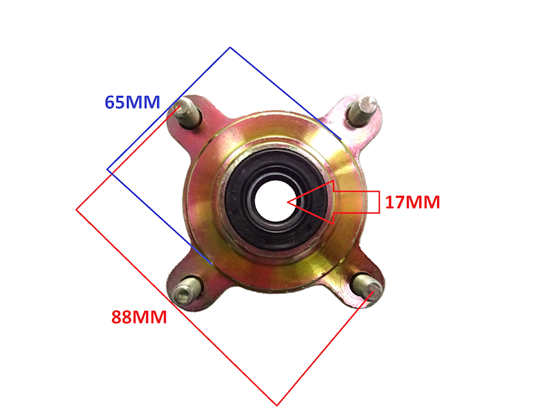 PIASTA PRZÓD QUAD ATV 125CC 4x88MM