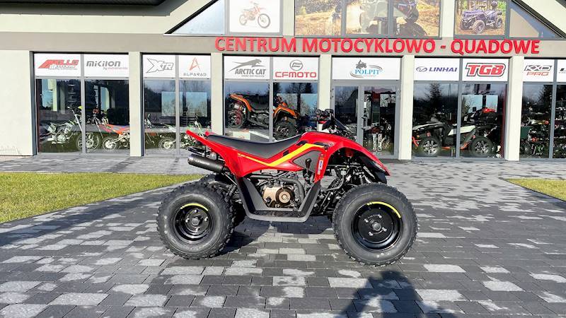 CFMOTO 110CC CZERWONY 10"/8"