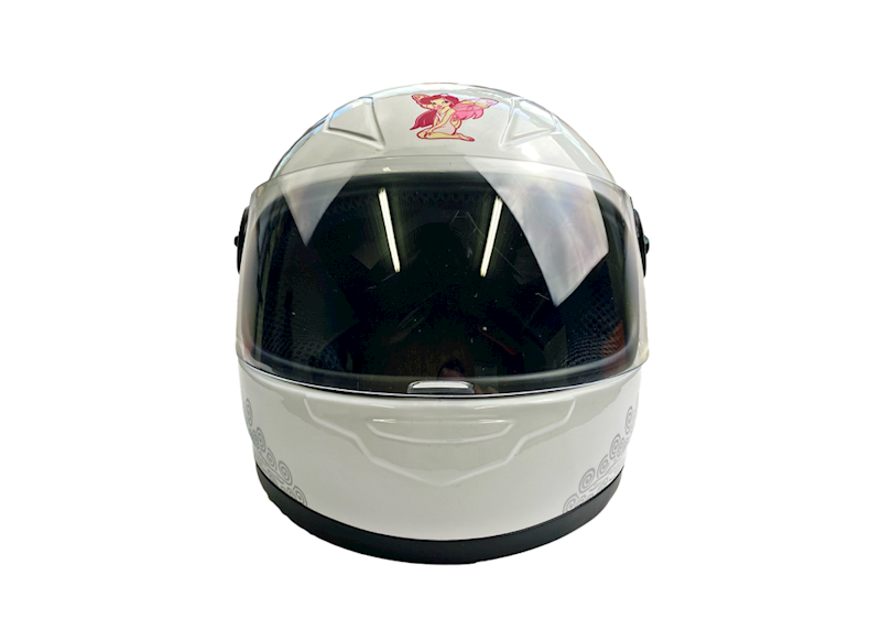 KASK DZIECIĘCY WRÓŻKA BIAŁY