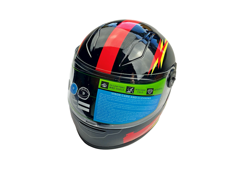 KASK DZIECIĘCY AUTA CZARNY