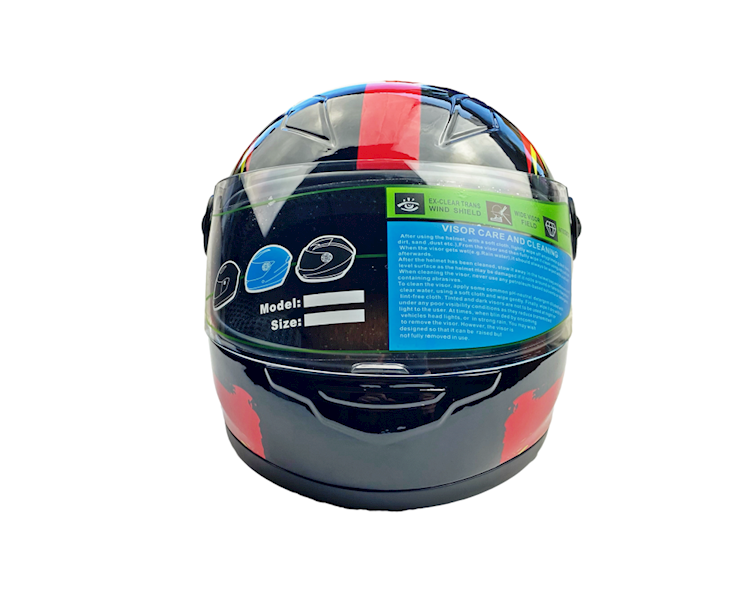 KASK DZIECIĘCY AUTA CZARNY