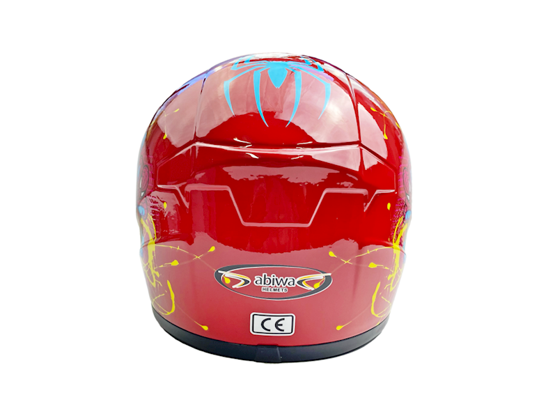 KASK DZIECIĘCY SPIDER-MAN CZERWONY