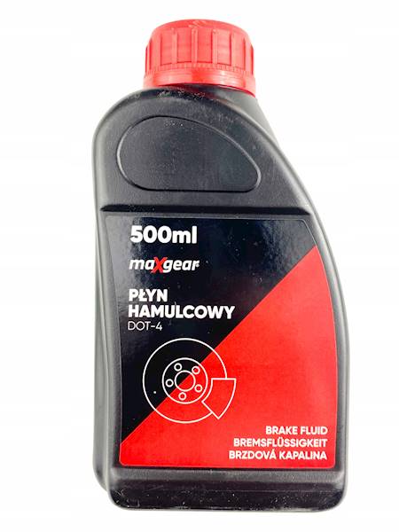 PŁYN HAMULCOWY DOT-4  MAXGEAR 0,5L