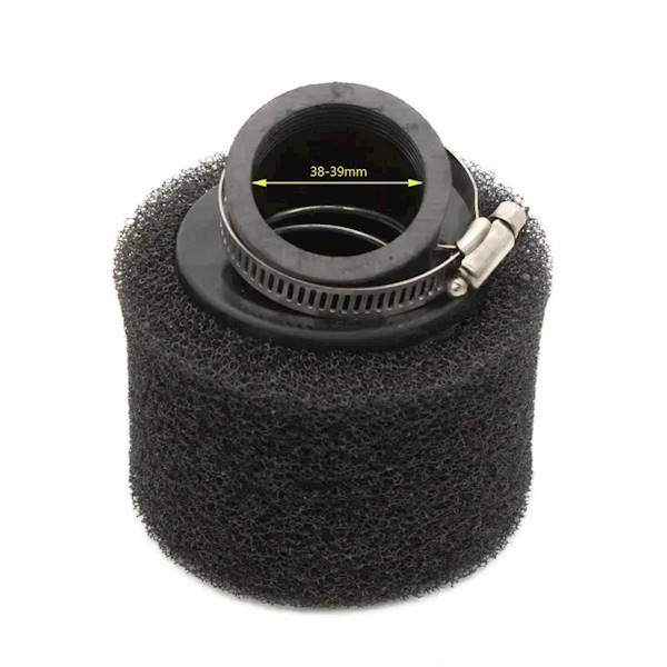 FILTR POWIETRZA GĄBKA RFZ QUAD ATV 125CC 39MM KĄT 