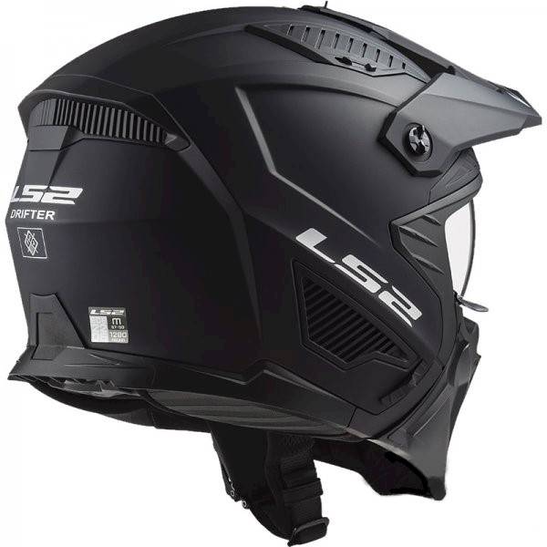 KASK LS2 OF606 DRIFTER SOLID MATT BLACK-06 XXL