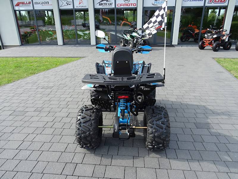 QUAD XTR 008/8 PRO 125 KOŁA 8" 3+1 • Kolor: Czarno/niebieski