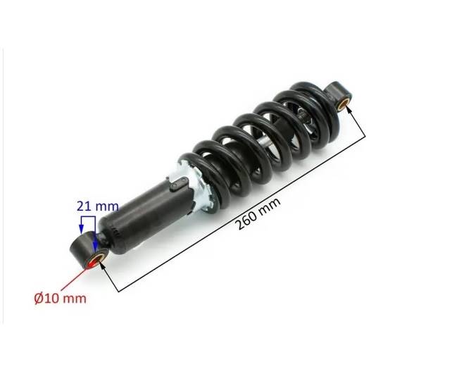 AMORTYZATOR TYŁ ATV 26CM