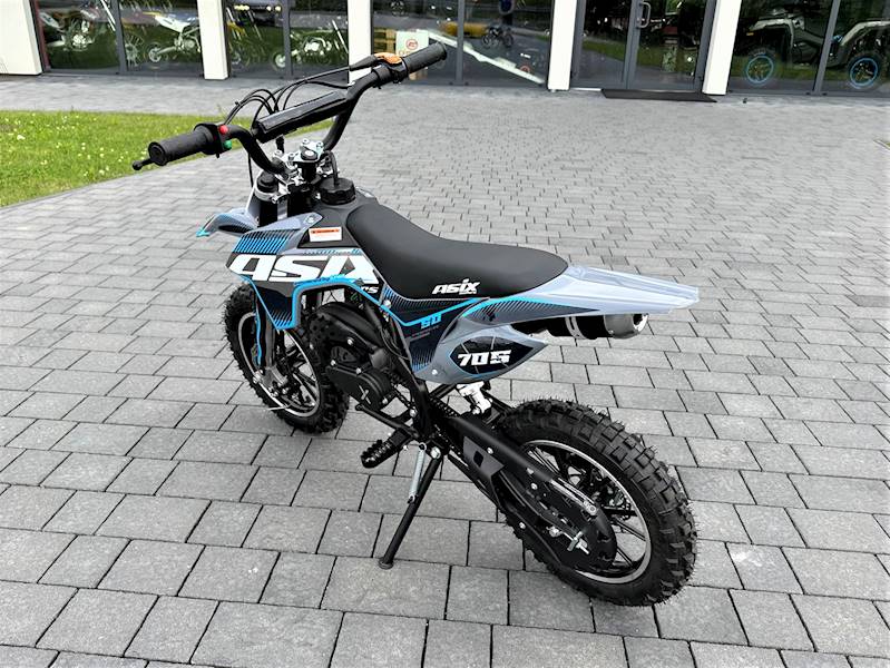 MINI CROSS LIYA 705 E-START 50cc 10/10 CZARNO-ZIEL