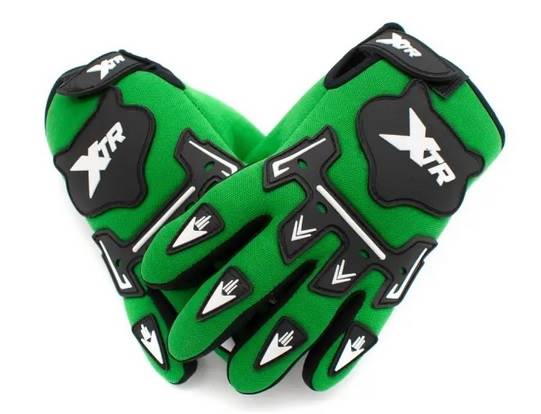 RĘKAWICE JUNIOR X1 • Kolor: Zielony • Rozmiar: M
