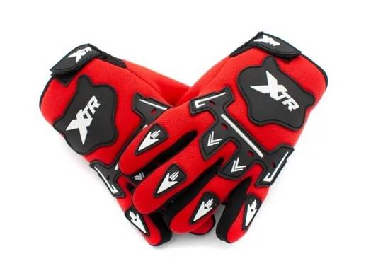 RĘKAWICE JUNIOR X1 • Kolor: Czerwony • Rozmiar: M