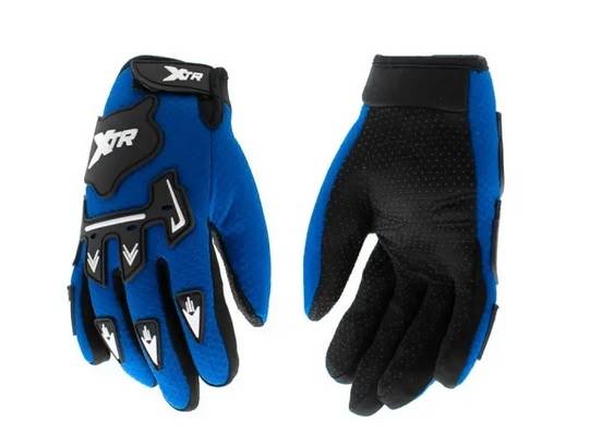 RĘKAWICE JUNIOR X1 • Kolor: Niebieski • Rozmiar: M