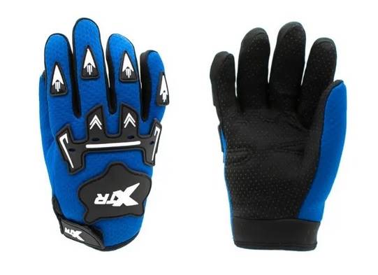 RĘKAWICE JUNIOR X1 • Kolor: Niebieski • Rozmiar: M