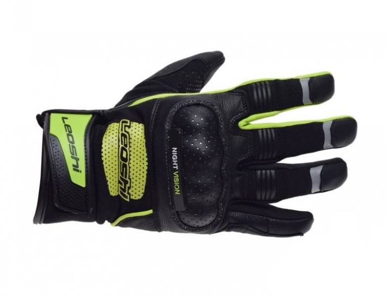 RĘKAWICE CZARNO ZIELONE LEOSHI XL • RĘKAWICE LEOSHI SIATKA • Kolor: Zielony • Rozmiar: XL