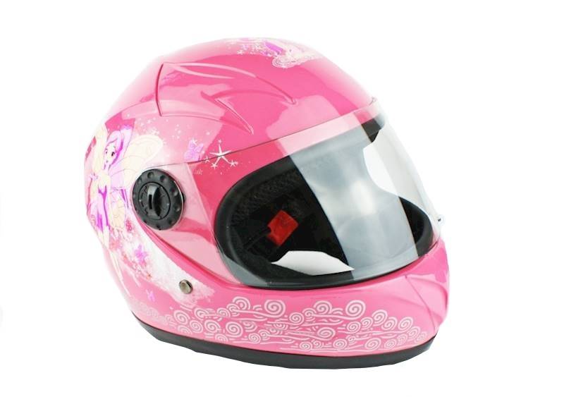 KASK DZIECIĘCY WRÓŻKA RÓŻOWY