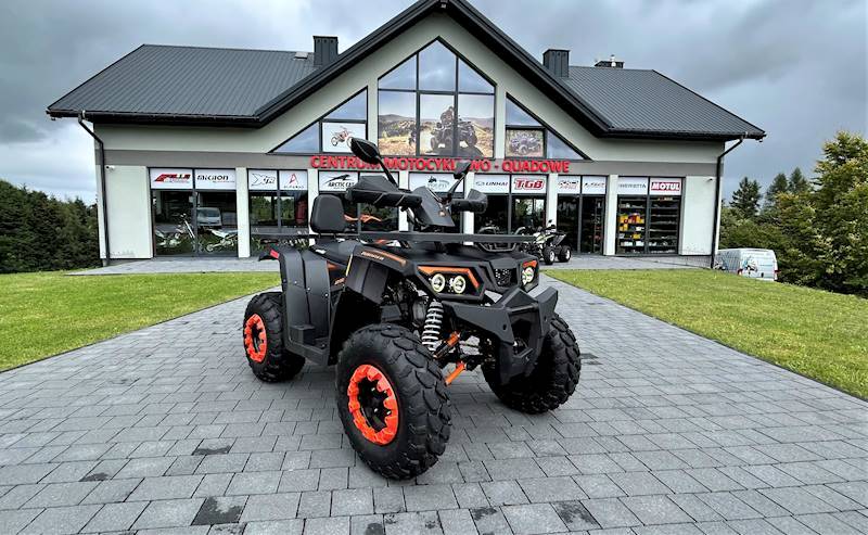 QUAD ASIX TAO MOTORS RANGER 250 RR • Kolor: Czarno/pomarańczowy • Pojemność: 200cm3