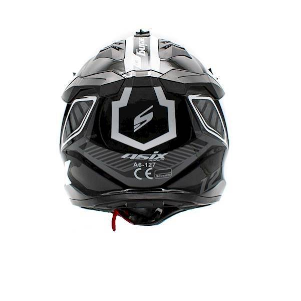 KASK JUNIOR CROSS 127 BIAŁY • Rozmiar: XL