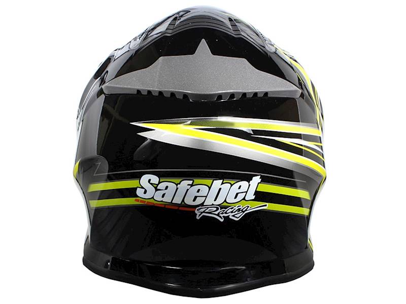 KASK SAFEBET HF-116 BLACK Q158 YELLOW L