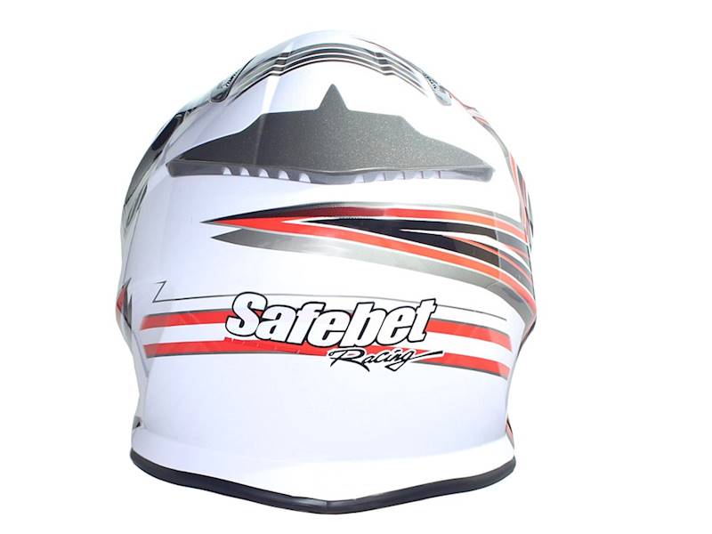 KASK SAFEBET HF-116 WHITE Q158 RED M