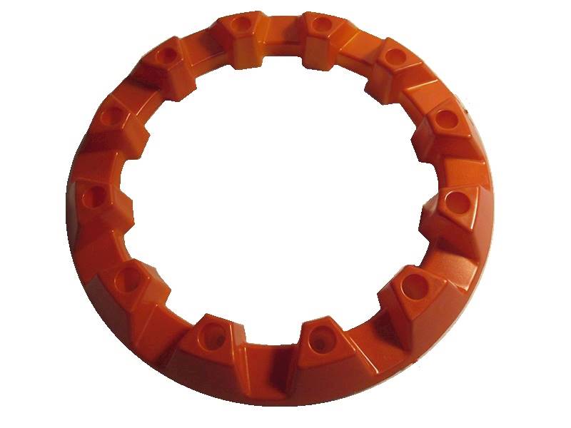 OSŁONA DEKORACYJNA BEADLOCK 10" POMARAŃCZOWA